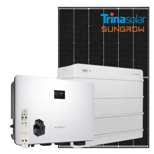 Sungrow Battery, Inverter, Trina Panels